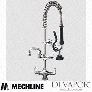 Mechline AquaJet AJPR20-SH-BF2-E Pre-Rinse Spray Tap AJPR20 Base Spare Parts