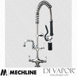 Mechline AquaJet AJPR20-SH-BF2-F Pre-Rinse Spray Tap AJPR20 Base Spare Parts