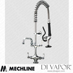 Mechline AquaJet AJPR20-SH-BF2-S Pre-Rinse Spray Tap AJPR20 Base Spare Parts