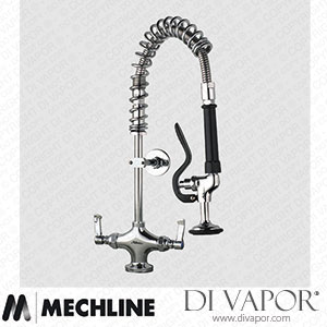 Mechline AquaJet AJPR20-SS-BF0-S Pre-Rinse Spray Tap AJPR20 Base Spare Parts