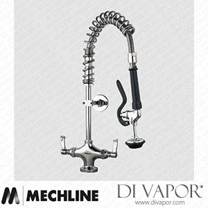 Mechline AquaJet AJPR20-SS-BF0-W Pre-Rinse Spray Tap AJPR20 Base Spare Parts