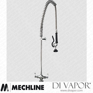 Mechline AquaJet AJPR20-ST-BF0-E Pre-Rinse Spray Tap AJPR20 Base Spare Parts