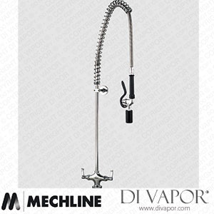 Mechline AquaJet AJPR20-ST-BF0-F Pre-Rinse Spray Tap AJPR20 Base Spare Parts