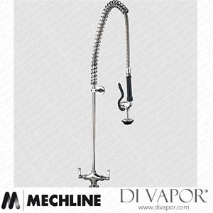 Mechline AquaJet AJPR20-ST-BF0-W Pre-Rinse Spray Tap AJPR20 Base Spare Parts