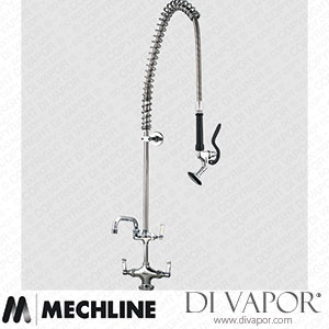 Mechline AquaJet AJPR20-ST-BF1-A Pre-Rinse Spray Tap AJPR20 Base Spare Parts