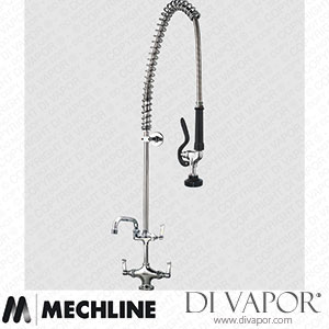 Mechline AquaJet AJPR20-ST-BF1-E Pre-Rinse Spray Tap AJPR20 Base Spare Parts