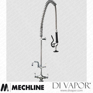 Mechline AquaJet AJPR20-ST-BF1-S Pre-Rinse Spray Tap AJPR20 Base Spare Parts