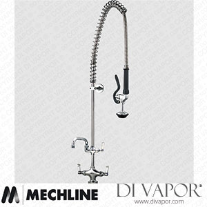 Mechline AquaJet AJPR20-ST-BF1-W Pre-Rinse Spray Tap AJPR20 Base Spare Parts