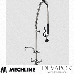 Mechline AquaJet AJPR20-ST-BF2-E Pre-Rinse Spray Tap AJPR20 Base Spare Parts