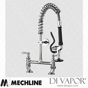 Mechline AquaJet AJPR30-SS-BF0-S Pre-Rinse Spray Tap AJPR30 Base Spare Parts