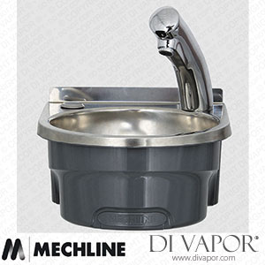 Mechline BaSix BSX-300-NT-T 300 Hand Wash Station with Delabie Tempomatic 3 Tap Spare Parts
