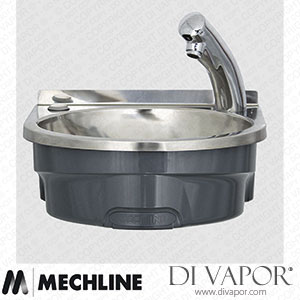 Mechline BaSix BSX-400-NT-T 400 Hand Wash Station with Delabie Tempomatic 3 Tap Spare Parts