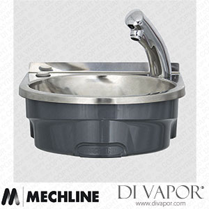 Mechline BaSix BSX-400-NT 400 Hand Wash Station with Delabie Tempomatic 3 Tap Spare Parts