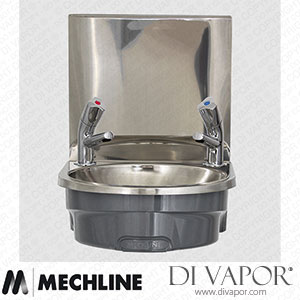 Mechline BaSix BSX-400i-TX-BD 400i Hand Wash Station with a Pair of AquaTechnix Dome head Taps Spare Parts