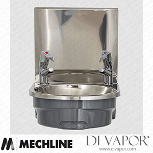 Mechline BaSix BSX-400i-TX-BL 400i Hand Wash Station with a Pair of AquaTechnix Lever Taps Spare Parts