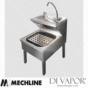 Mechline BaSix BSXJTS600 Janitorial Sink Stainless Steel with Monobloc Mixer Tap Spare Parts
