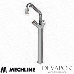Mechline GastroTechnix GX6927-H40-30 3/4 Inch Dome Head Mixer Tap with Swivel Spout Spare Parts