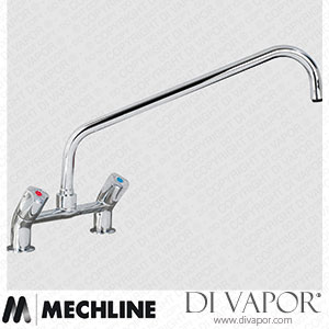 Mechline AquaTechnix TX-B-316D Dome Head Operated Tap TX-B-30 Base with 400mm Swivel Spout Spare Parts