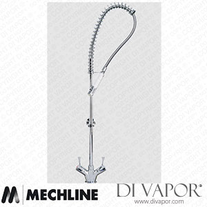 Mechline AquaTechnix TX-PR-20L-ST-BF0 Pre-Rinse Spray Tap Lever Operated TX-PR-20L Base Spare Parts