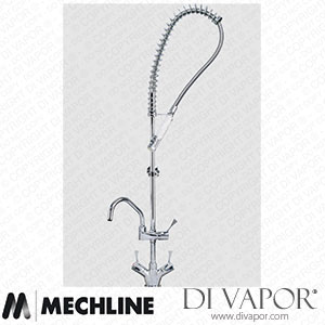 Mechline AquaTechnix TX-PR-20L-ST-BF1 Pre-Rinse Spray Tap Lever Operated TX-PR-20L Base Spare Parts