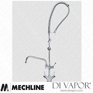 Mechline AquaTechnix TX-PR-20L-ST-BF2 Pre-Rinse Spray Tap Lever Operated TX-PR-20L Base Spare Parts