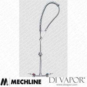 Mechline AquaTechnix TX-PR-40L-ST-BF0-E Pre-Rinse Spray Tap Lever Operated TX-PR-40L Base Spare Parts