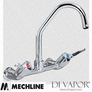 Mechline AquaTechnix TX-W-406L Lever Operated Tap TX-W-40 Base with 150mm Swivel Spout Spare Parts