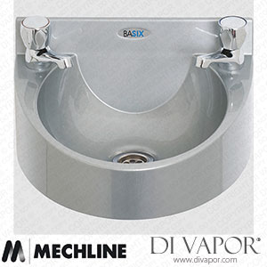 Mechline BaSix WS1-D Hand Wash Station with CaterTap Dome Taps Spare Parts