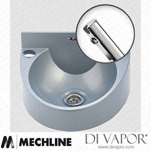 Mechline BaSix WS1-NT4 Hand Wash Station with Delabie Tempomatic 4 Tap Spare Parts
