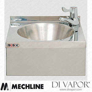 Mechline BaSix WS2-ML-T Hand Wash Station with Single 3-inch Lever Tap and Thermostatic Mixer Spare Parts