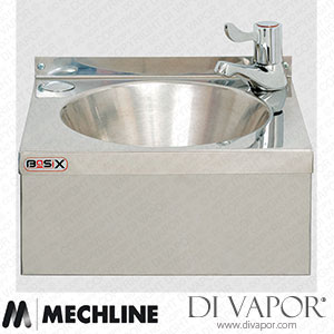 Mechline BaSix WS2-ML Hand Wash Station with Single 3-inch Lever Tap and Manual Mixer Spare Parts