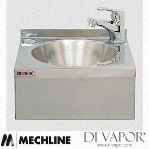 Mechline BaSix WS2-MM Hand Wash Station with Monobloc Single Lever Mixer Tap Spare Parts
