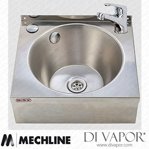 Mechline BaSix WS4-MM Hand Wash Station with Monobloc Single Lever mixer Tap Spare Parts
