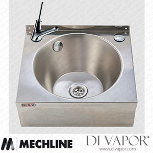 Mechline BaSix WS4-MT Hand Wash Station with Auto Shut-Off Single Lever Tap Spare Parts