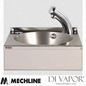 Mechline BaSix WS4-NT Hand Wash Station with Delabie Tempomatic 3 Tap Spare Parts
