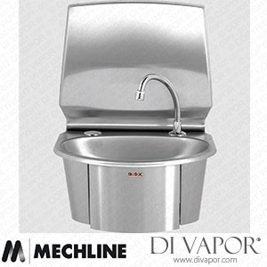 Mechline BaSix WS6-KVS Hand Wash Station Push-Front Spare Parts