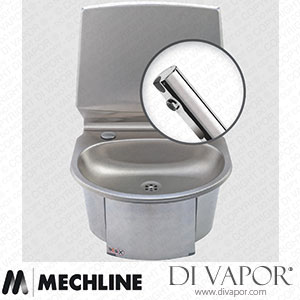 Mechline BaSix WS6-NT4 Hand Wash Station with Delabie Tempomatic 4 Spare Parts