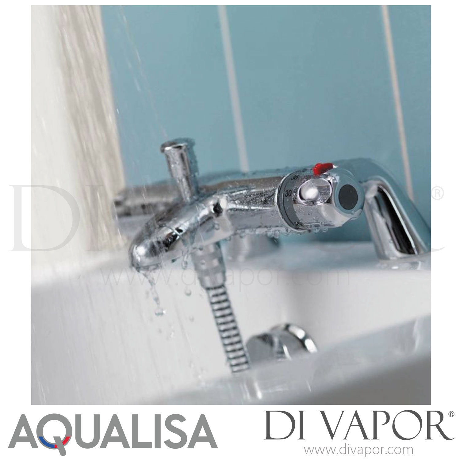 Aqualisa MD100BSM Midas 100 Bath Shower Mixer Spare Parts