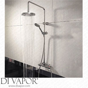 Victorian Plumbing Juno Round Thermostatic Bar Shower Valve + Riser Kit - MDS7 - Spare Parts