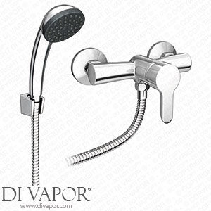 Victorian Plumbing Gio Single Lever Manual Shower Valve with Shower Kit - MESK01 Spare Parts