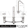 Hudson Reed MG333 Clio 3 Tap Hole Bath Mixer Spare Parts Diagram
