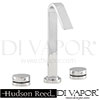 Hudson Reed MG333 Clio 3 Tap Hole Bath Mixer Spare Parts