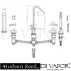 Hudson Reed MG334 Clio 4 Tap Hole Bath Mixer Spare Parts Diagram