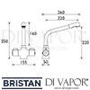 Bristan Manhattan Easyfit Sink Mixer Tap Spares