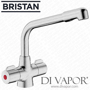 Bristan MH SNK EF BN Manhattan Easyfit Sink Mixer Tap - Brushed Nickel