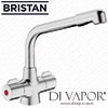 Bristan MH SNK EF BN Manhattan Easyfit Sink Mixer Tap - Brushed Nickel