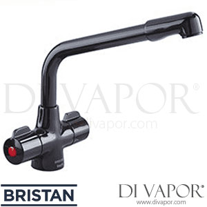 Bristan MH SNK EF MOC Manhattan Sink Mixer - Mocca - 03/06/15 - Kitchen Tap Spare Parts