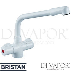 Bristan MH SNK EF WHT Manhattan Easyfit Sink Mixer - White - 19/10/18 - Kitchen Tap Spare Parts