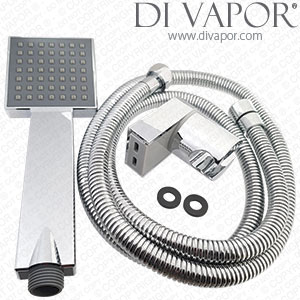 Shower Valve Hose, Handheld Shower & Holder Reviver Kit