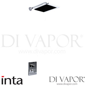 Inta MI40013CP Mio Single Outlet Concealed Shower C/W Overhead Soaker Spare Parts